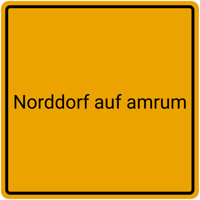 Meldebestätigung Norddorf auf Amrum